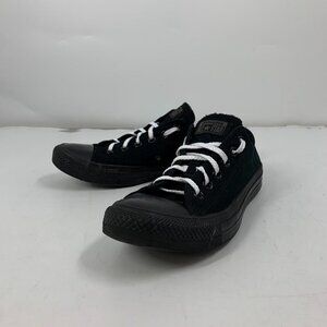 Converse Chuck Taylor All Star Shoes (M5039) Low Top Black Monochrome Size 7M/9M